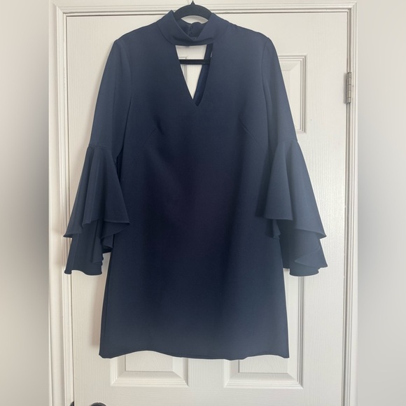 MILLY Andrea Dress in NAVY BLUE - Picture 4 of 9